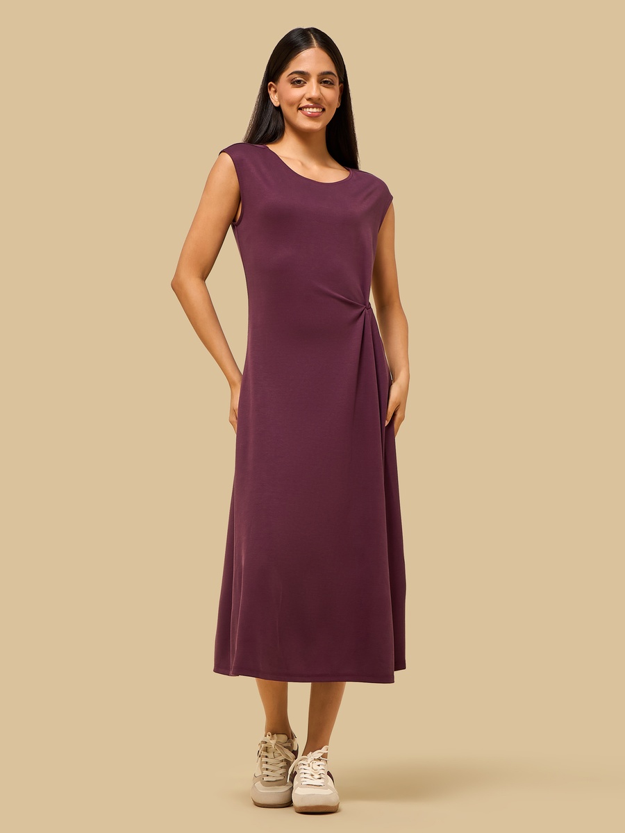 Knotted Sleeveless Dress