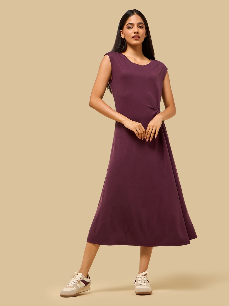 Knotted Sleeveless Dress