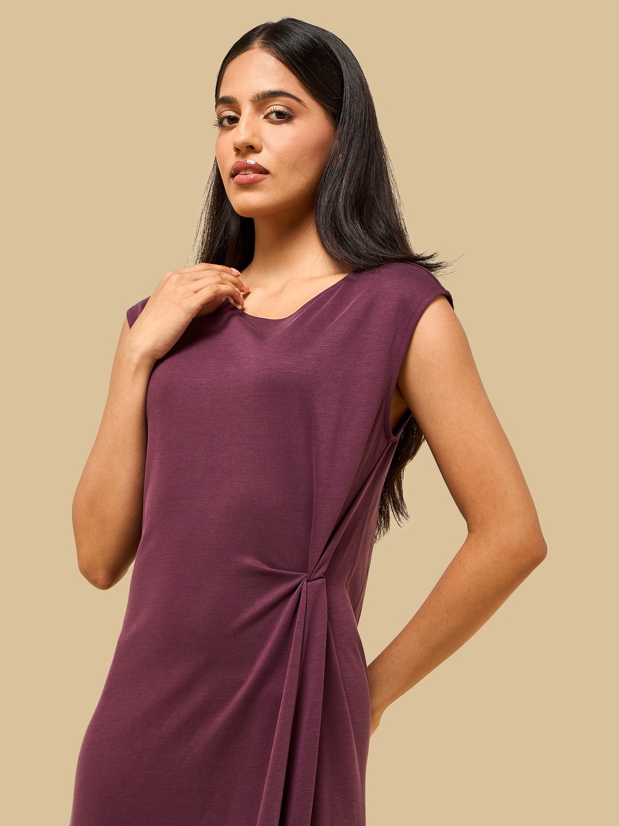 Knotted Sleeveless Dress