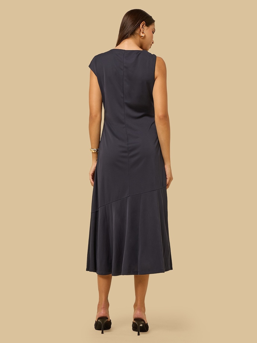 One Shoulder Midi Dress