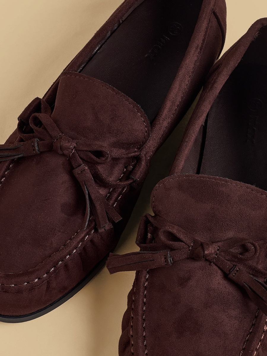 Bow Accent Loafers