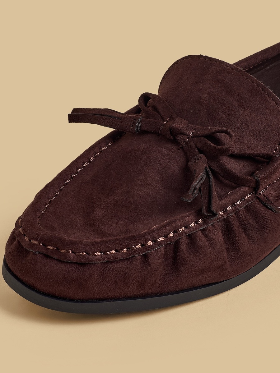 Bow Accent Loafers