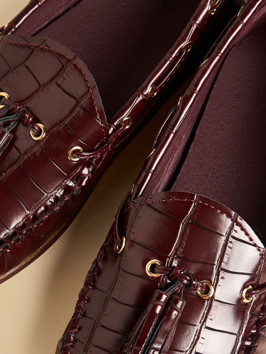 Tassel Accent Loafers