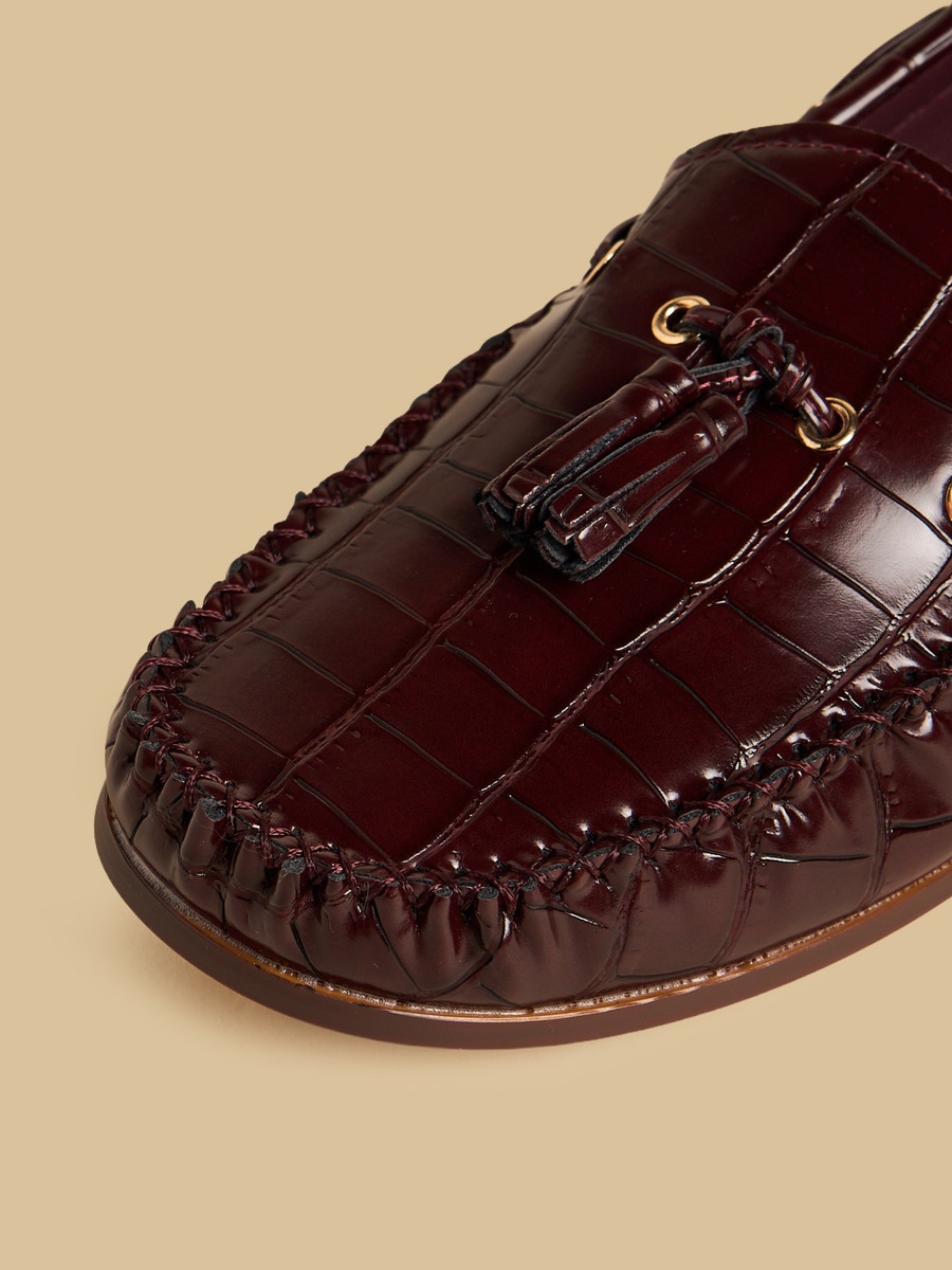 Tassel Accent Loafers