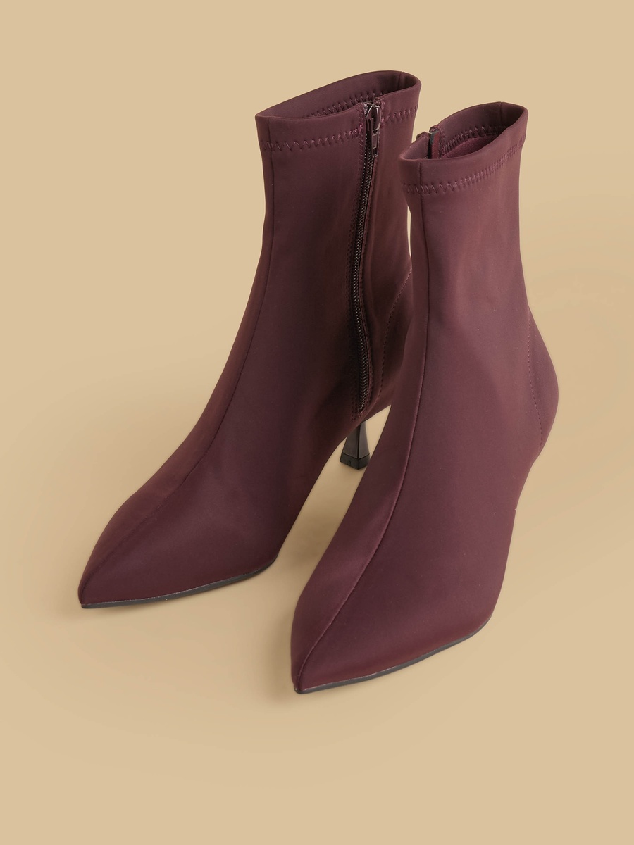 Kitten Heel Ankle Boots