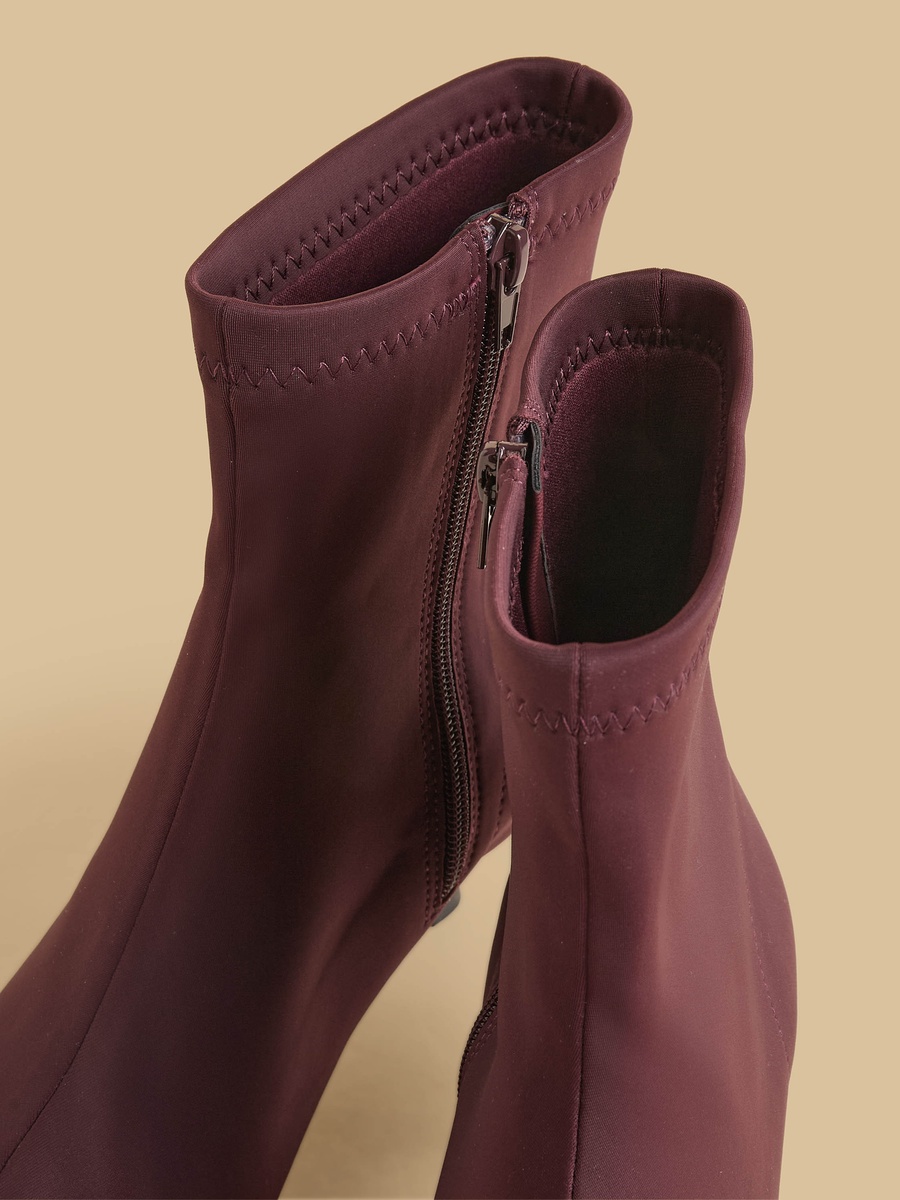 Kitten Heel Ankle Boots