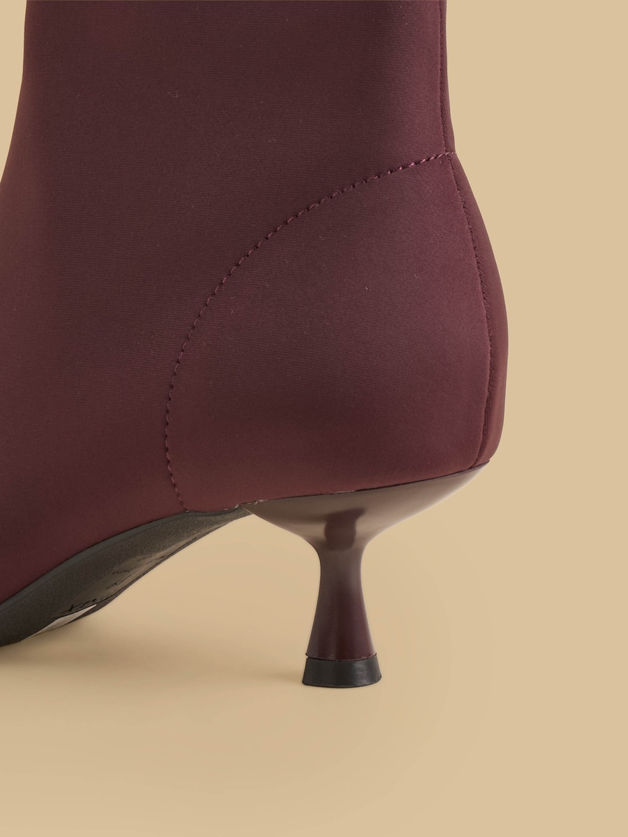 Kitten Heel Ankle Boots