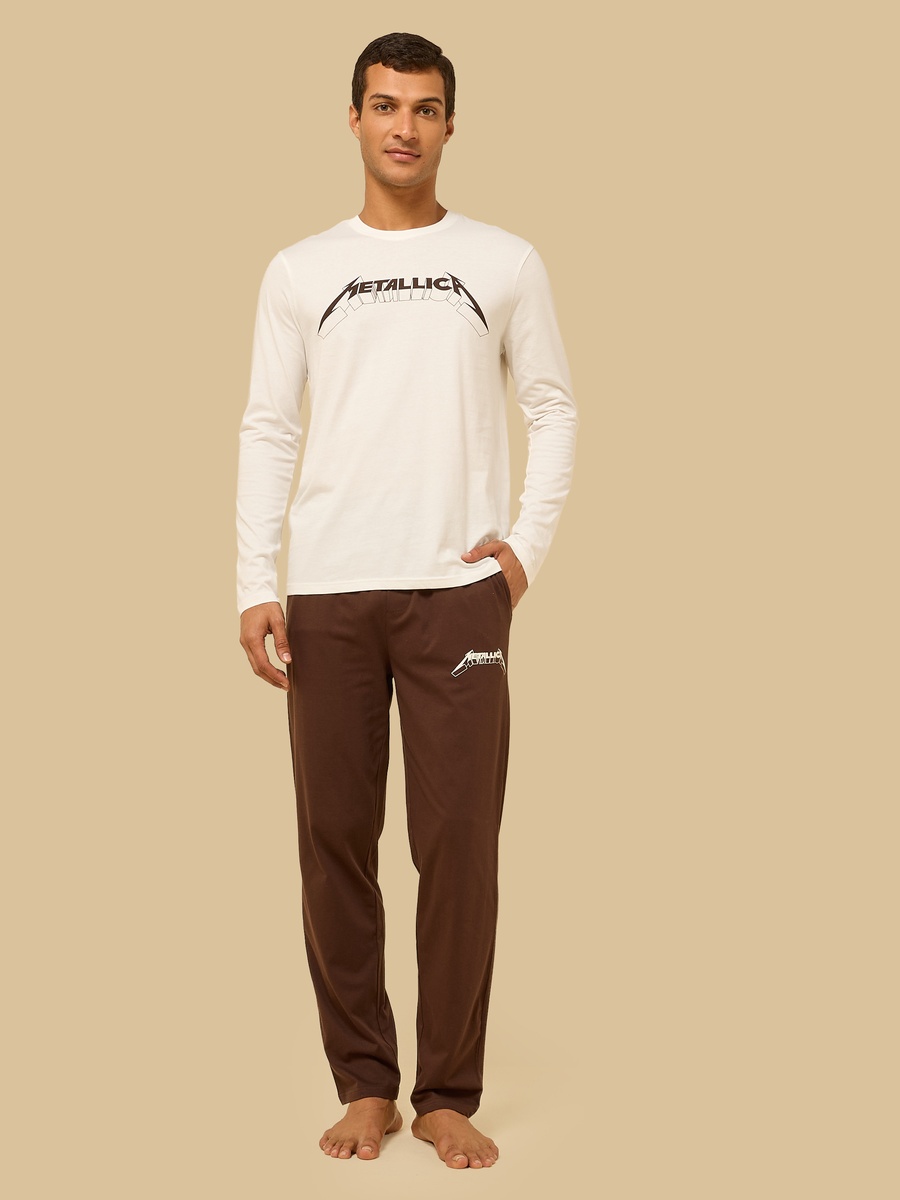 Metallica Print Pyjama Set