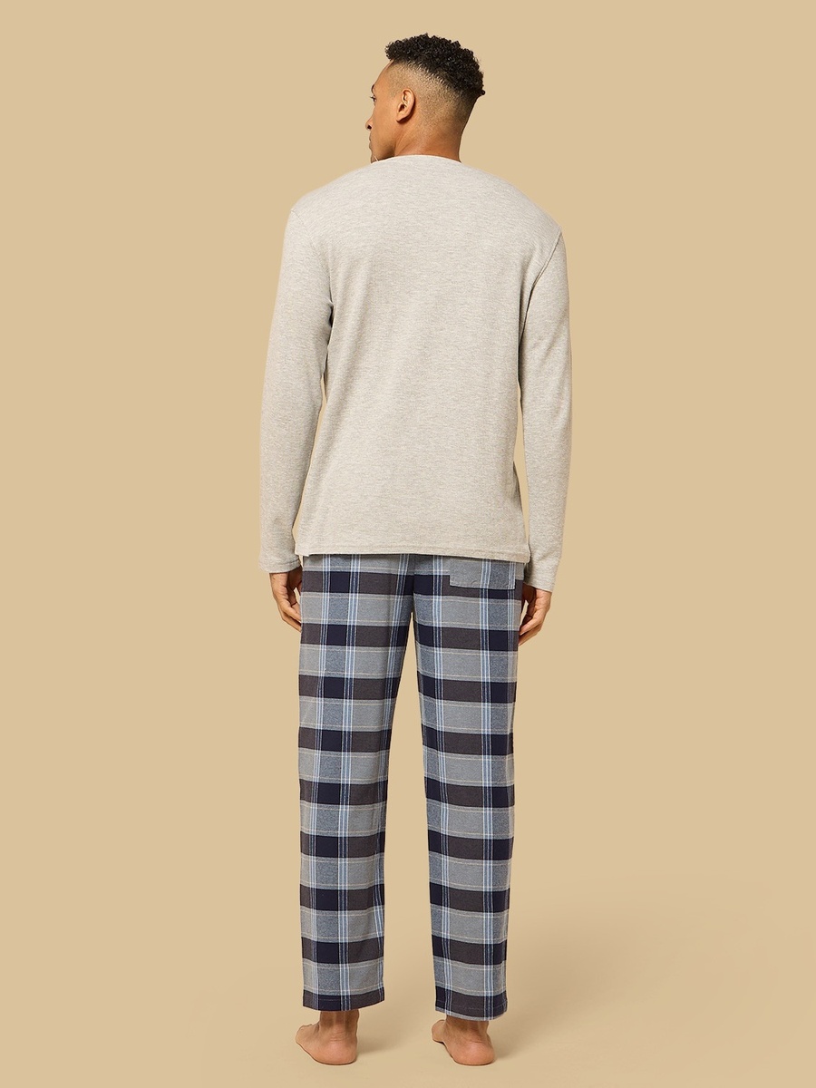 Checked Cotton Pyjama Set