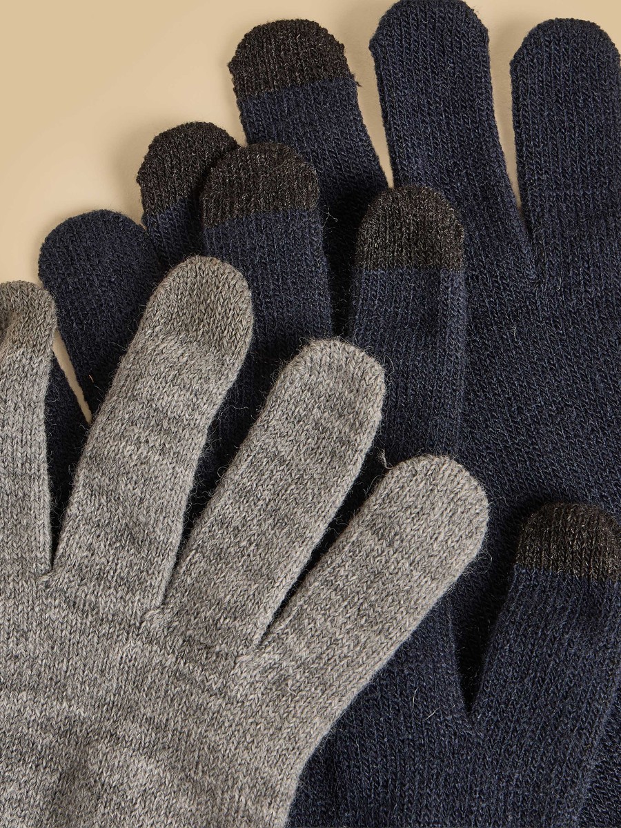 Pack of 2 - Textured Gloves