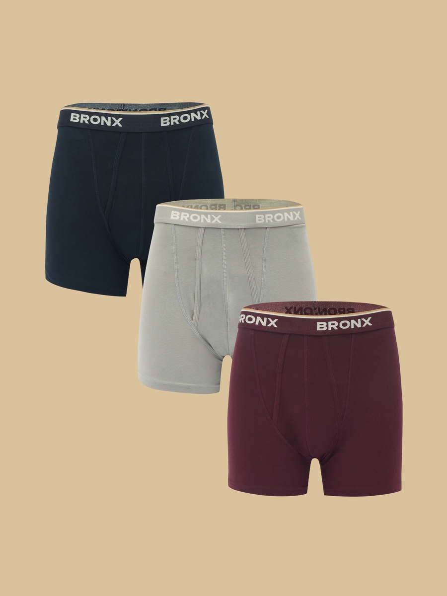 Pack of 3 - Plain Trunks