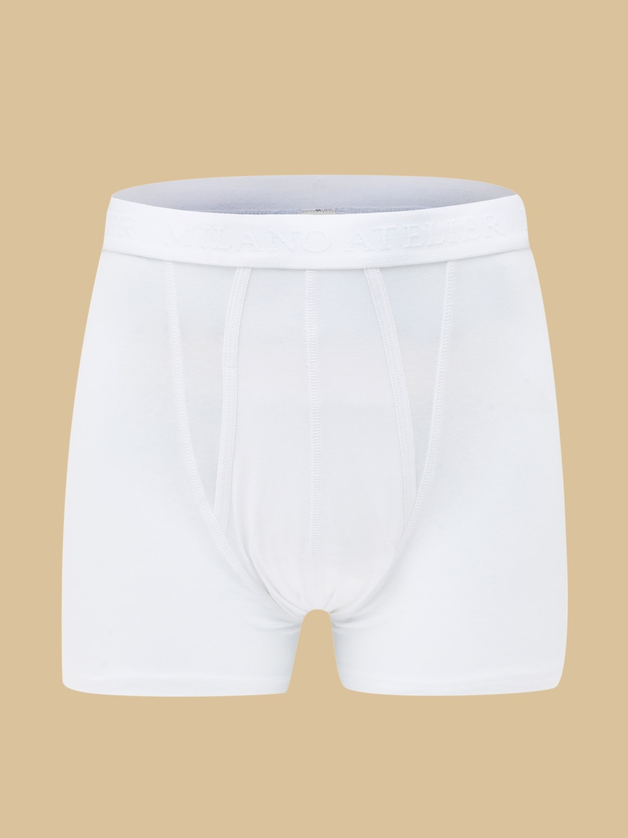 Pack of 3 - Jacquard Waistband Trunks