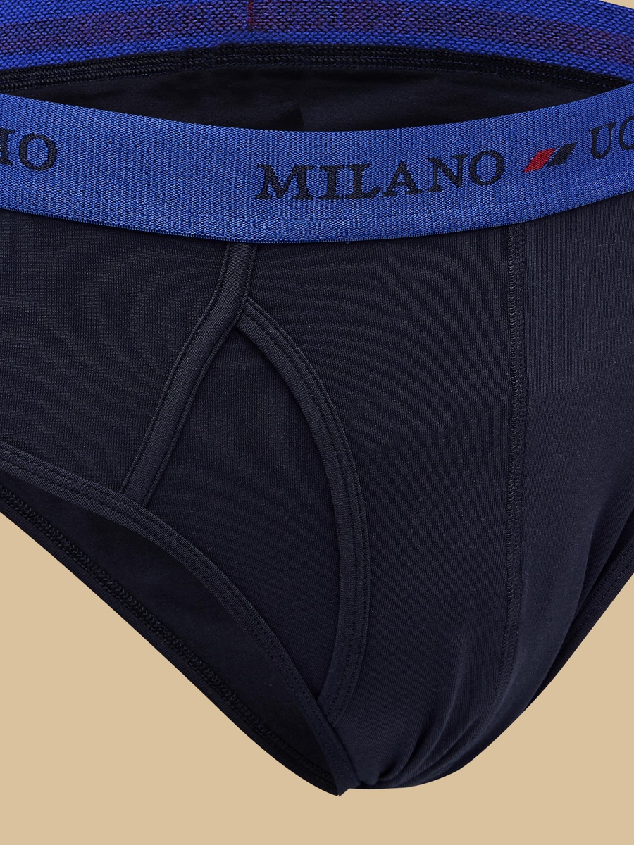 Pack of 3 - Printed Waistband Briefs