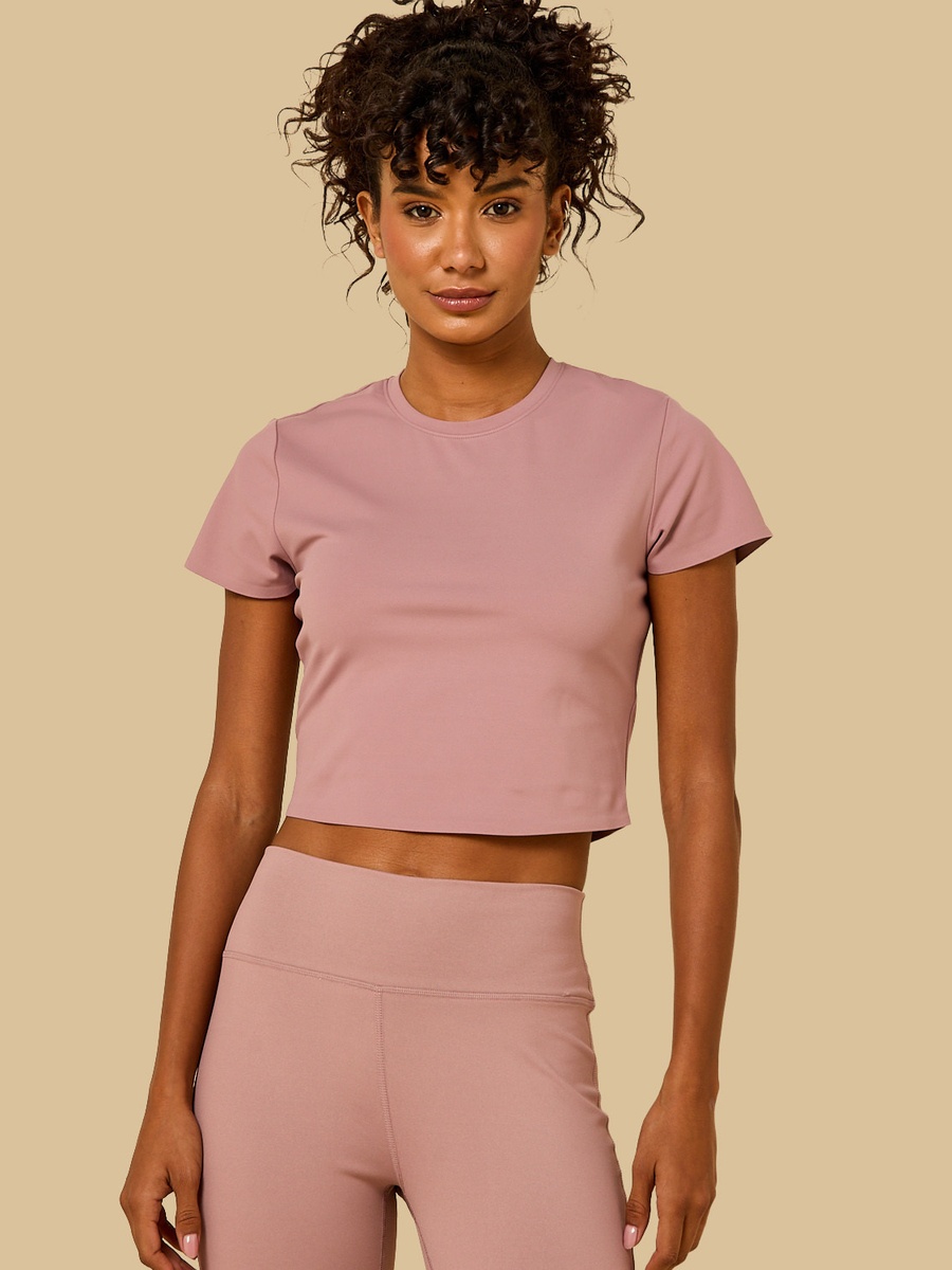 Plain Crop T-Shirt