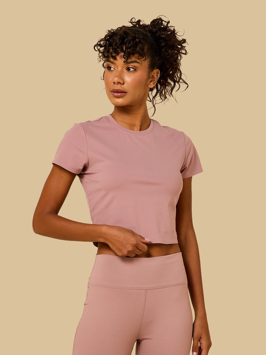 Plain Crop T-Shirt