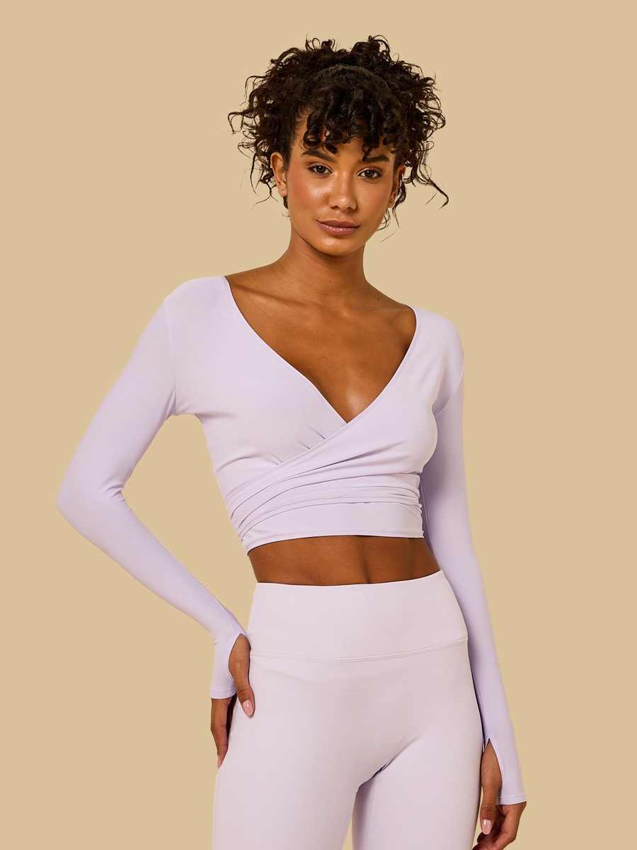 Wrap Top with Tie-Up