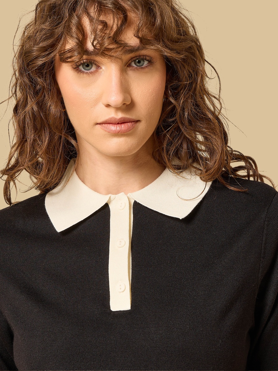 Textured Polo T-Shirt