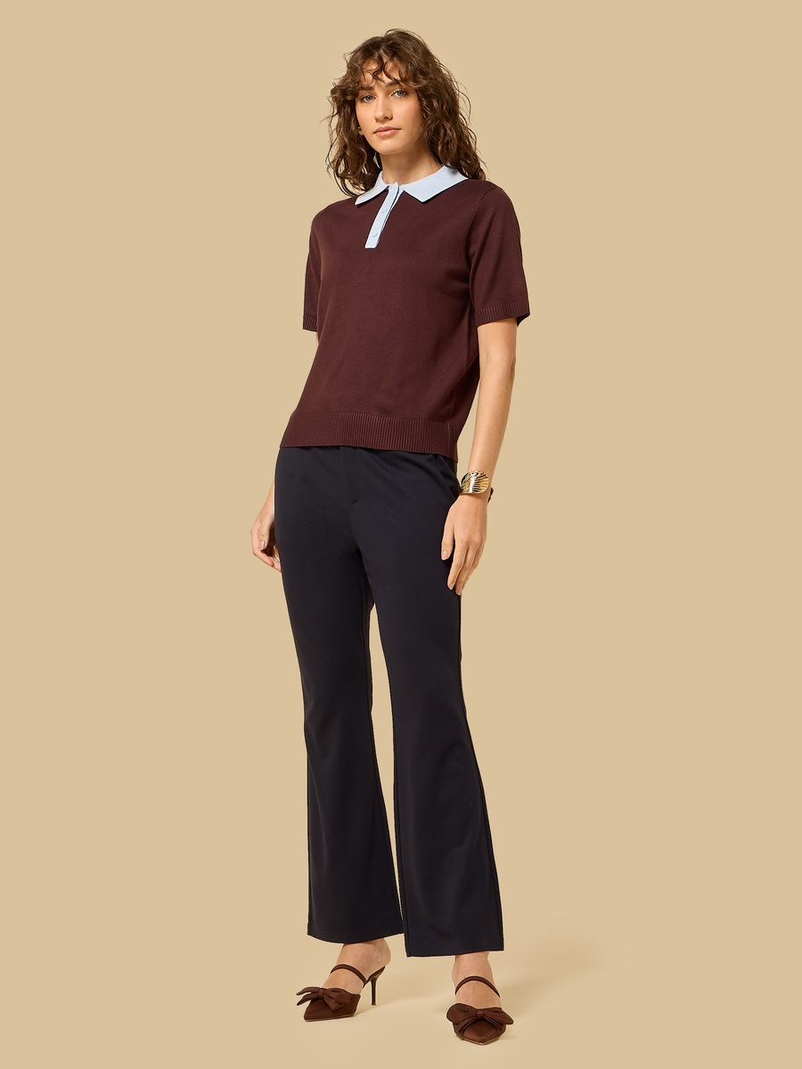 Textured Polo T-Shirt