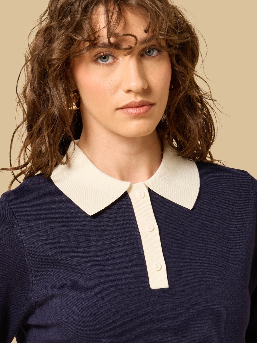 Textured Polo T-Shirt