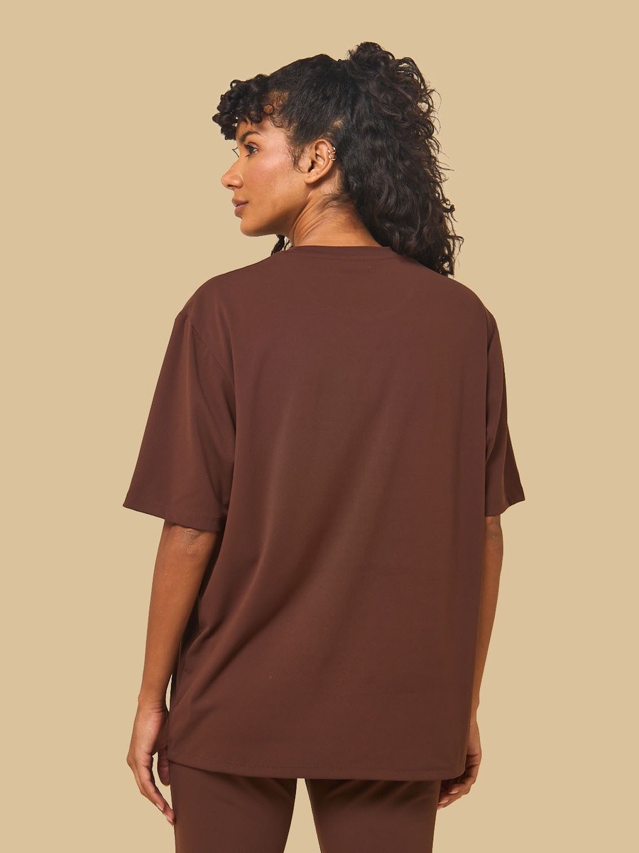 Slogan Print Oversized T-Shirt