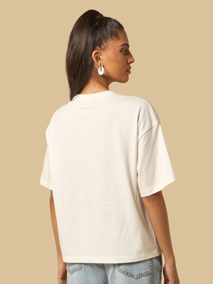 Rilakkuma Print Boxy T-Shirt