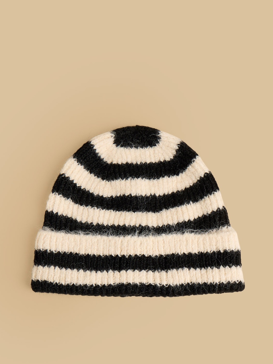 Striped Beanie