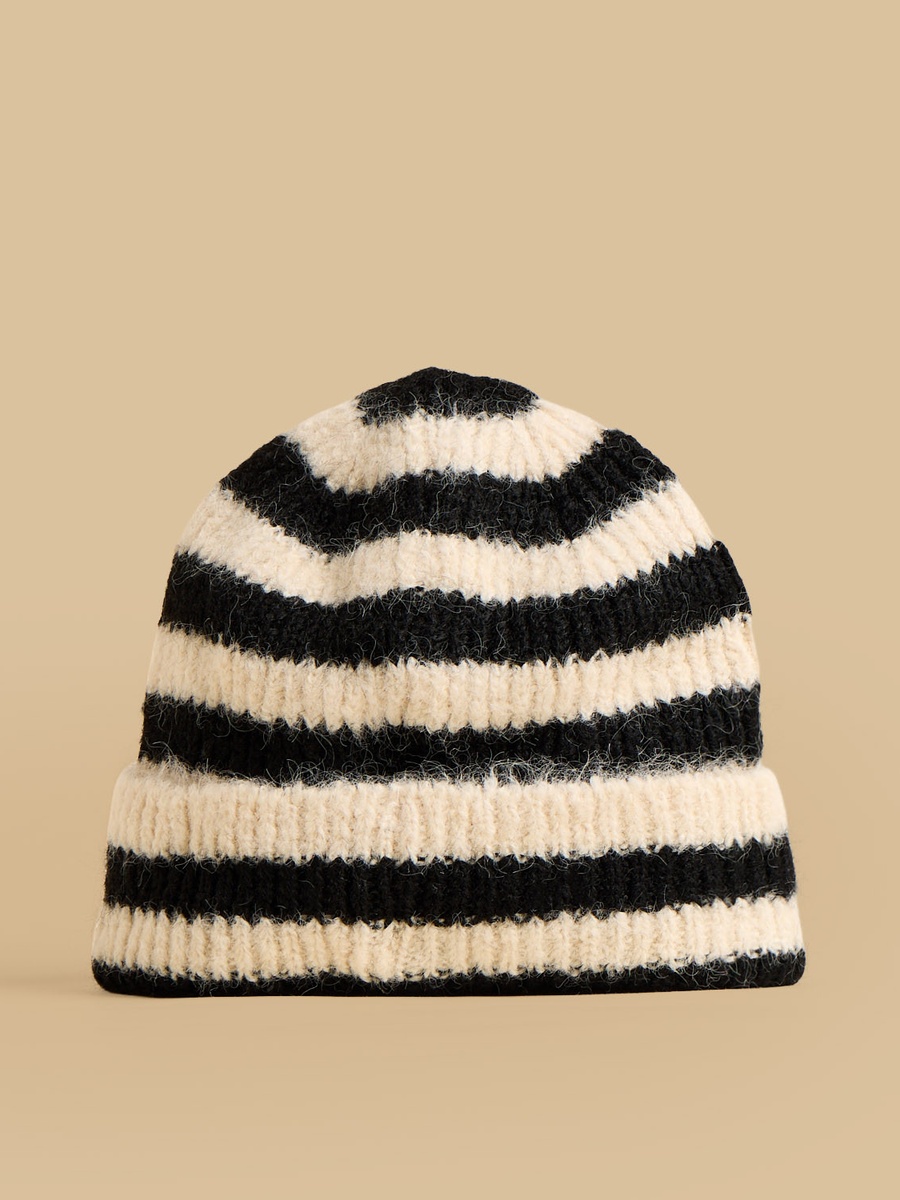 Striped Beanie