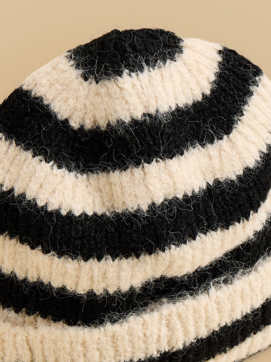 Striped Beanie