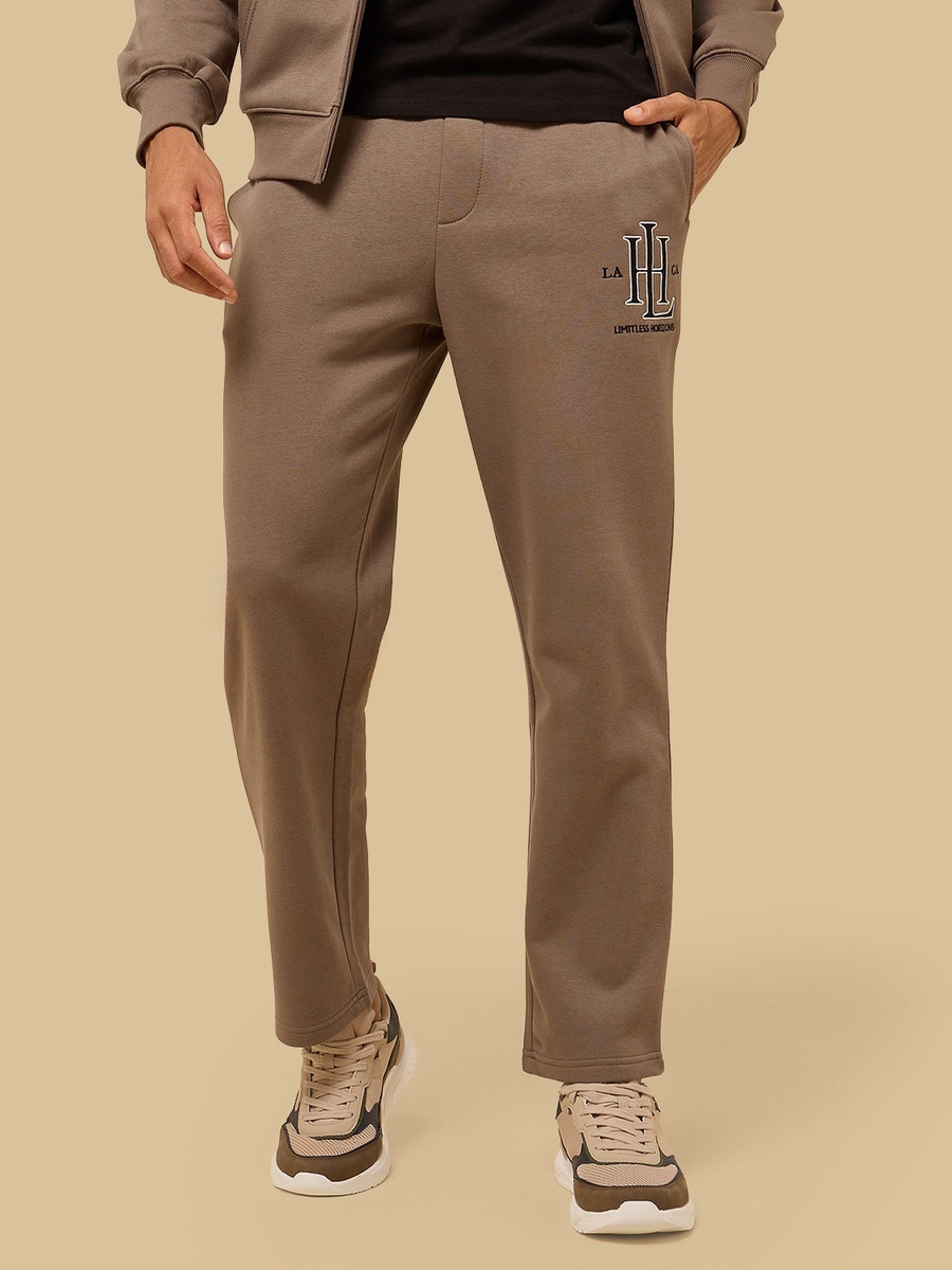 Regular Fit Fleece Track Pants