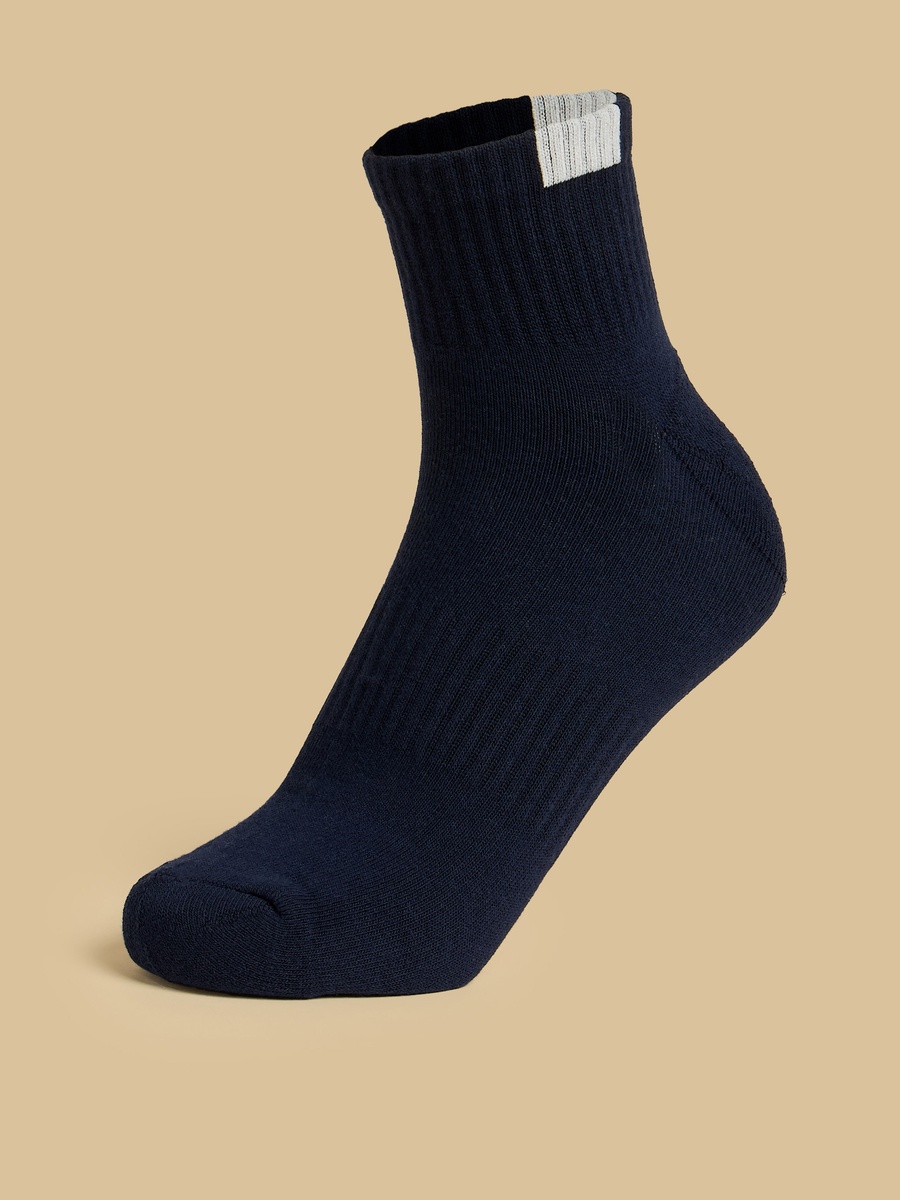 Pack of 3 - Half Terry Ankle Length Sports Socks