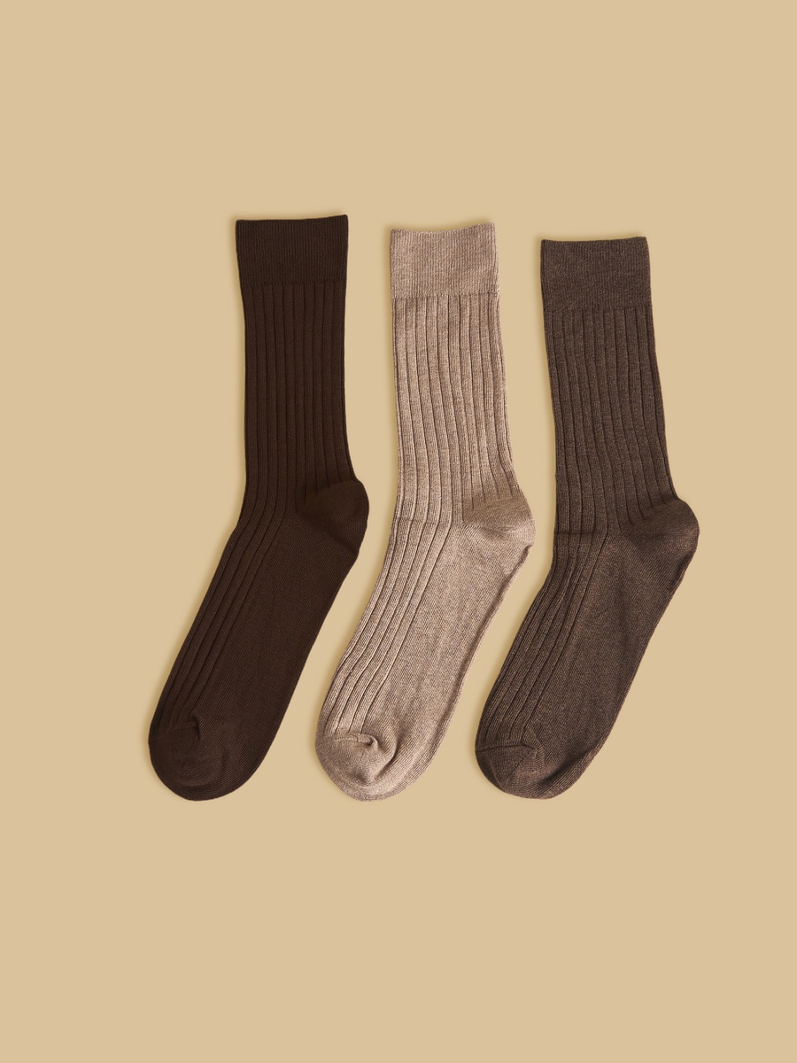 Pack of 3 - Textured Socks