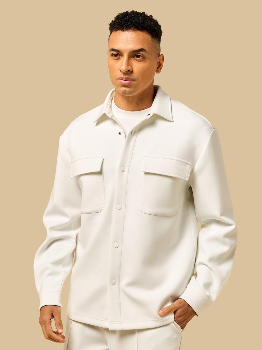 Relaxed Fit Scuba Shirt