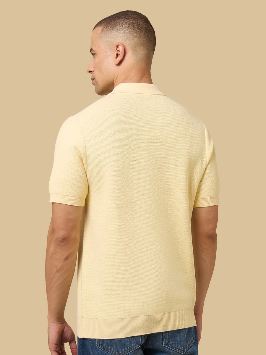Textured Polo T-Shirt