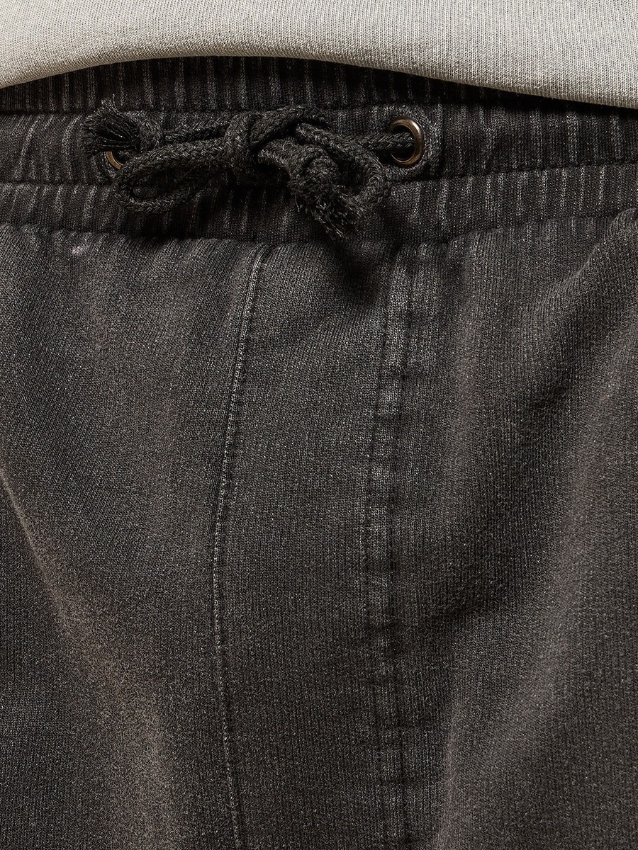 Panelled Acid Wash Balloon Fit Pants
