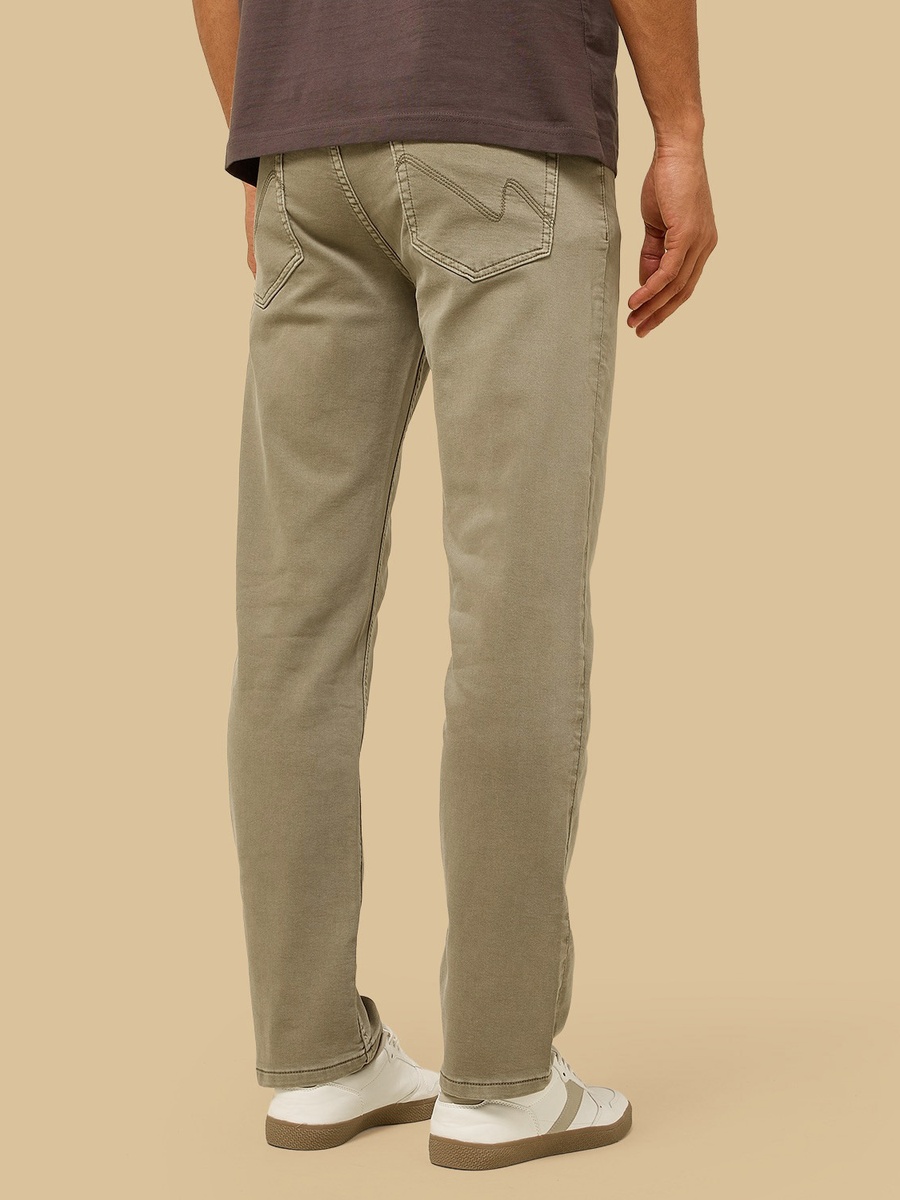 Straight Fit Dobby Jeans