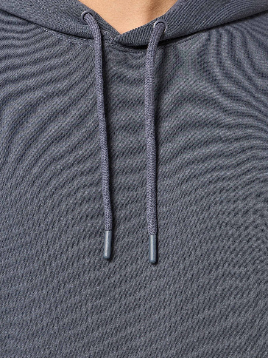 Relaxed Fit Hooded Sweatshirt with Kangaroo Pocket