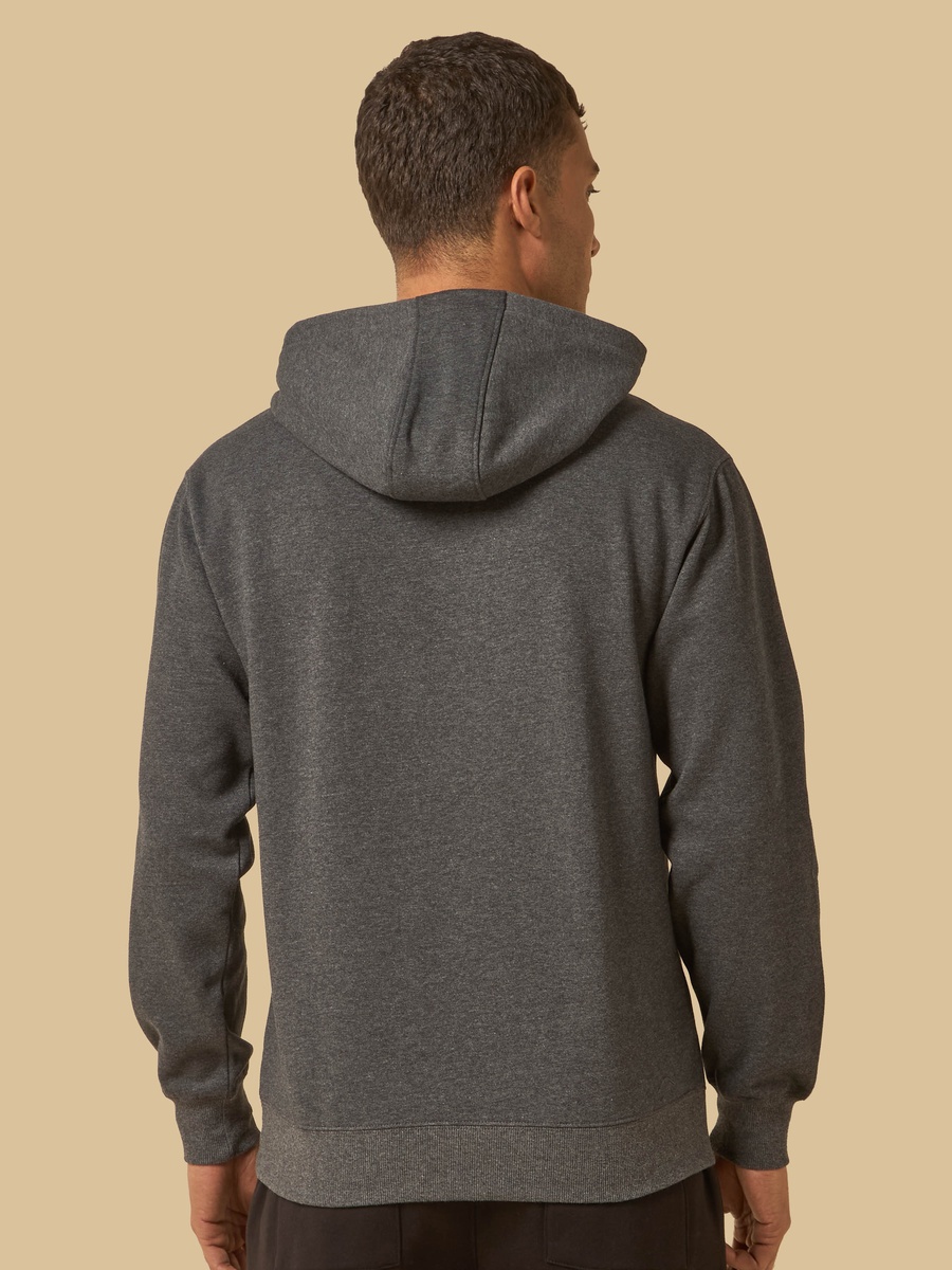 Relaxed Fit Hooded Sweatshirt with Kangaroo Pocket