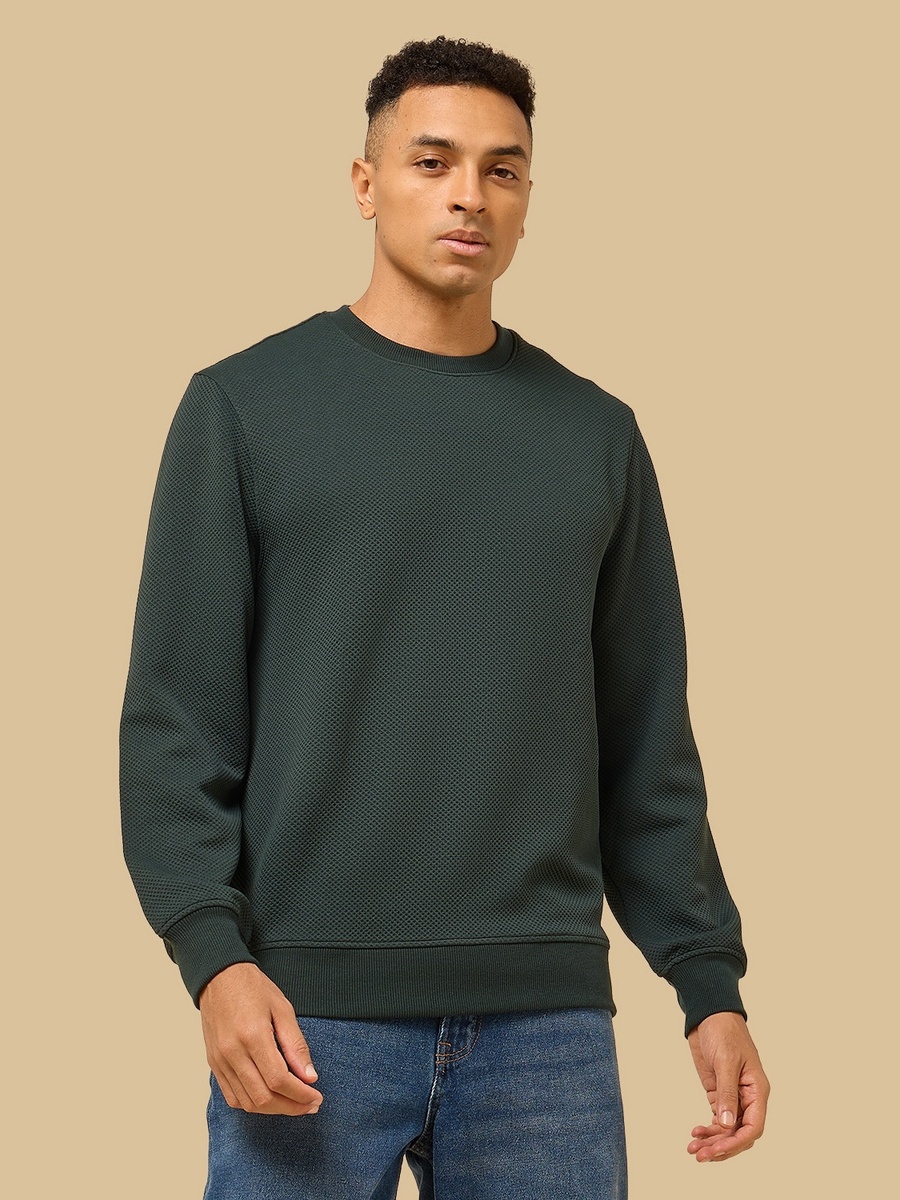 Textured Sweatshirt