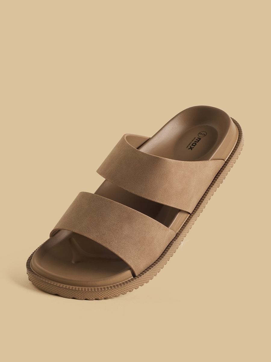 Plain Slip-On Sandals