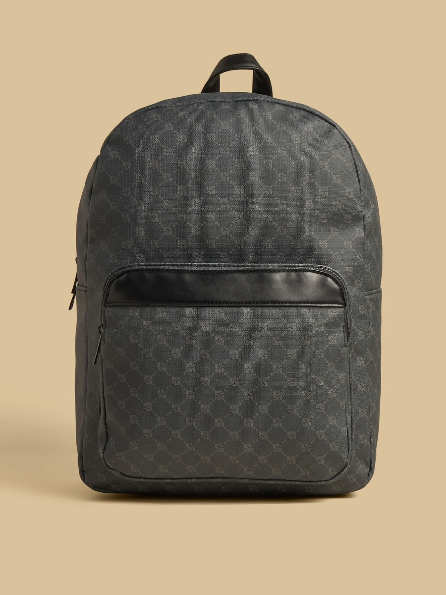 Printed Backpack with Adjustable Shoulder Straps