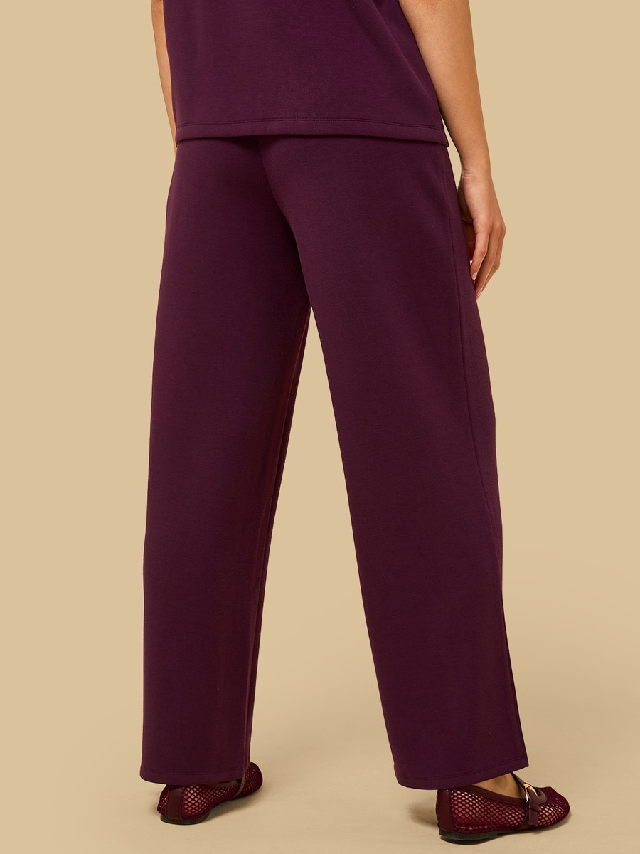 Pintuck Modal Wide Leg Pants