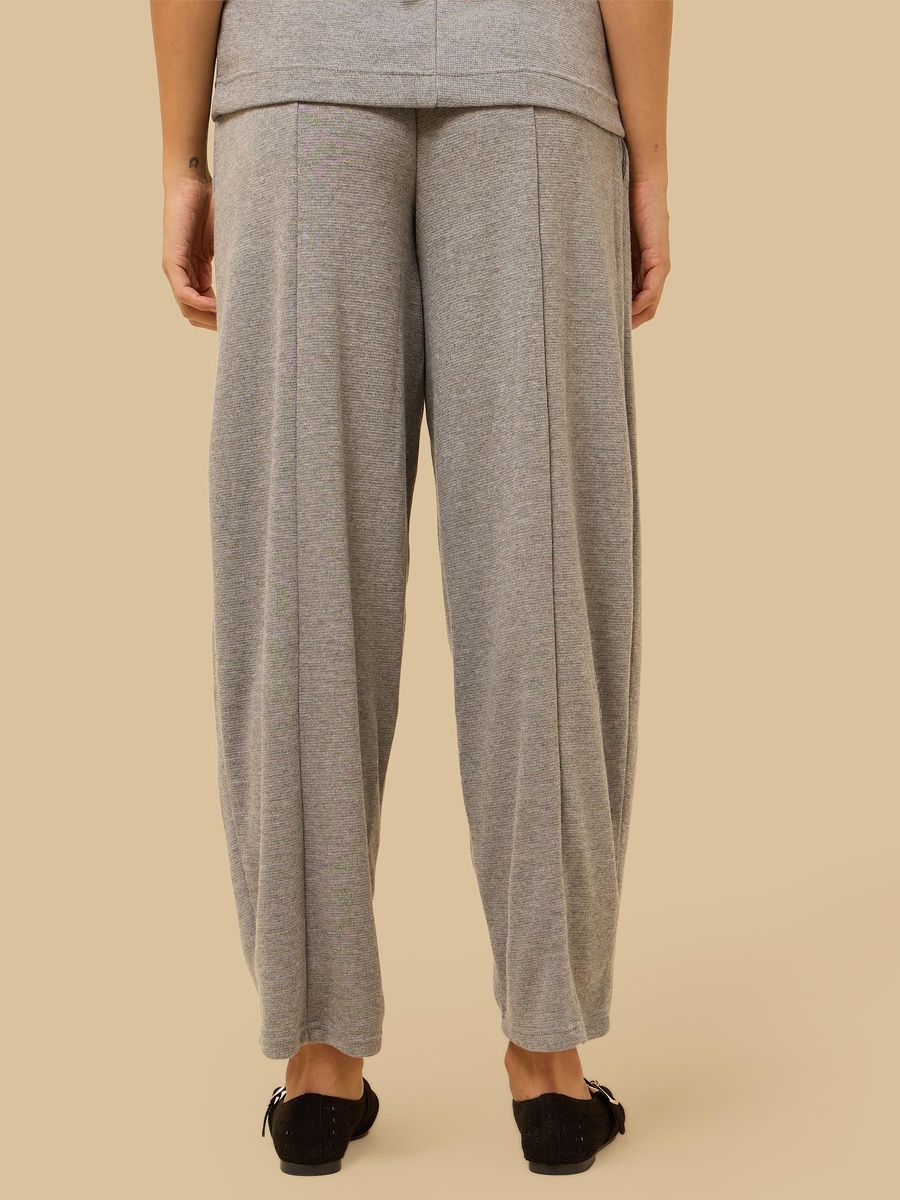 Pintuck Detail Wide Leg Pants