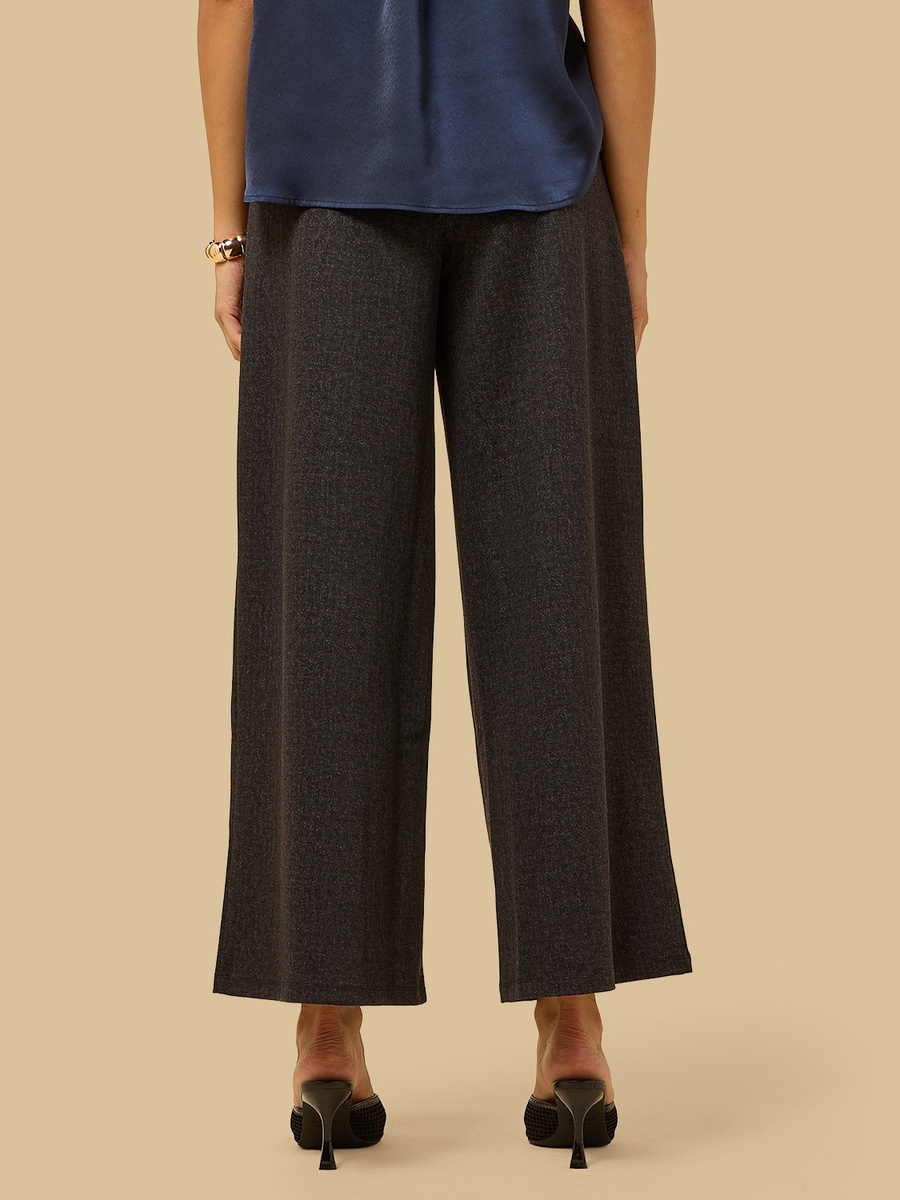 Denim Wide Leg Pants