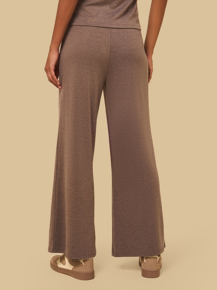 Ribbed Wide Leg Pants