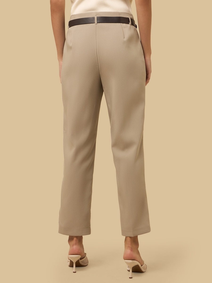 Belted Tapered Pants