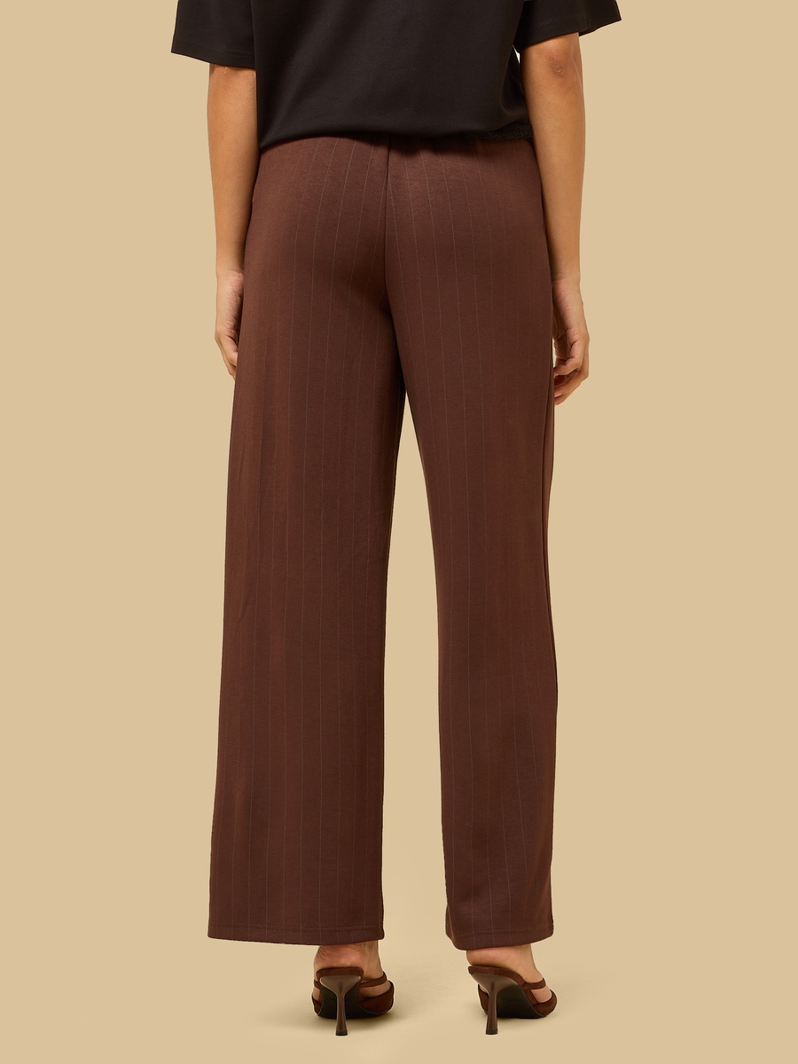 Pleated Modal Wide Leg Pants