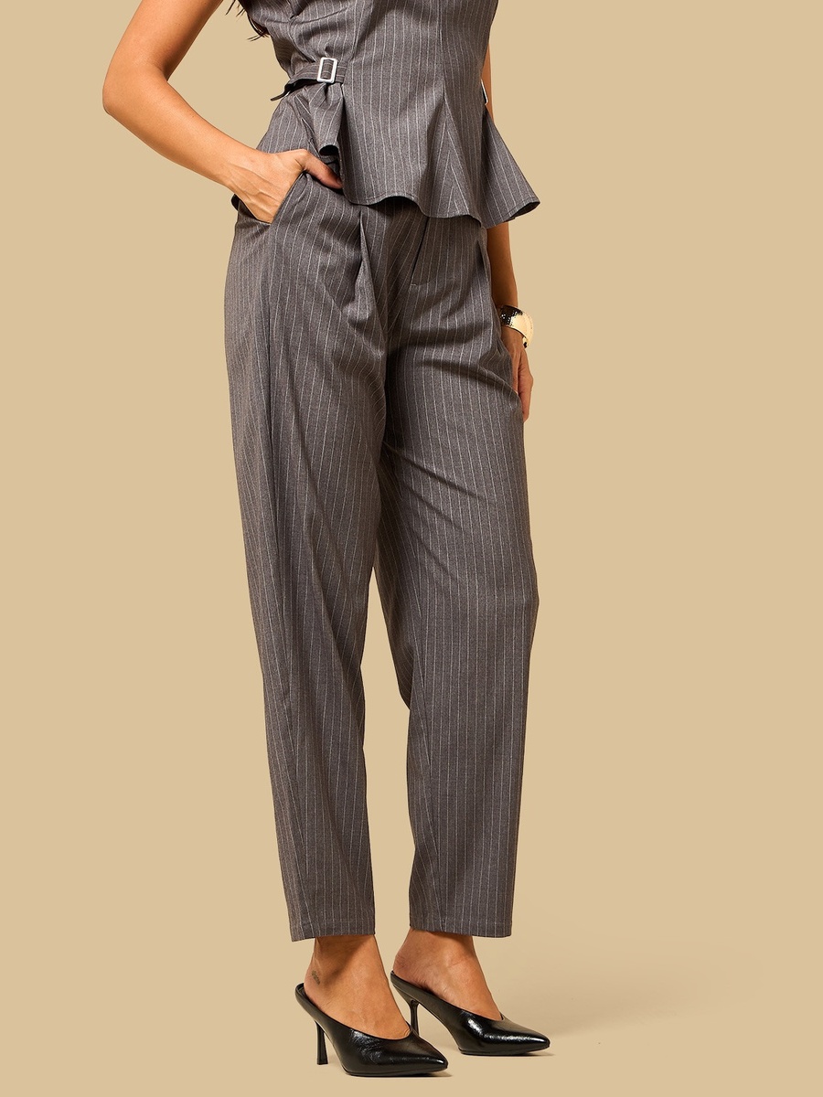 Striped Wide Leg Pants
