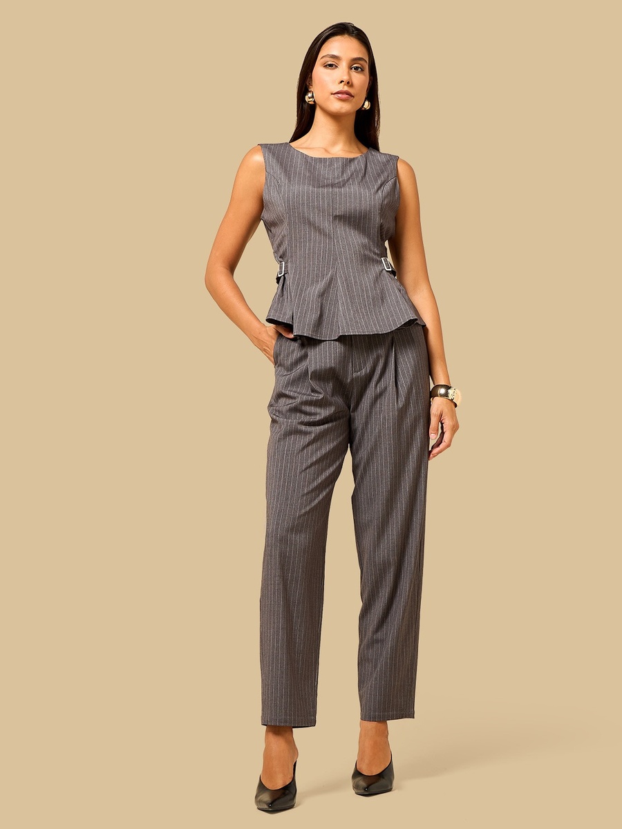 Striped Wide Leg Pants