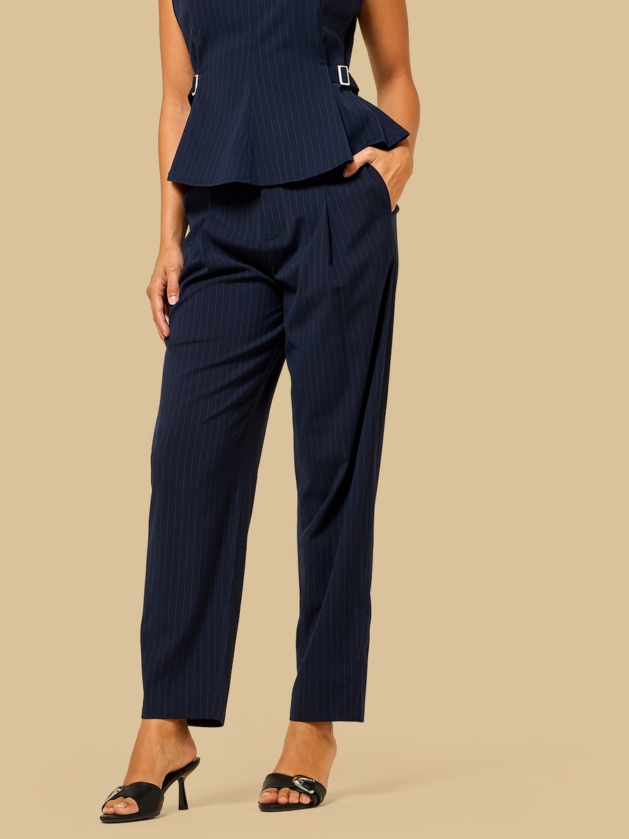 Striped Wide Leg Pants