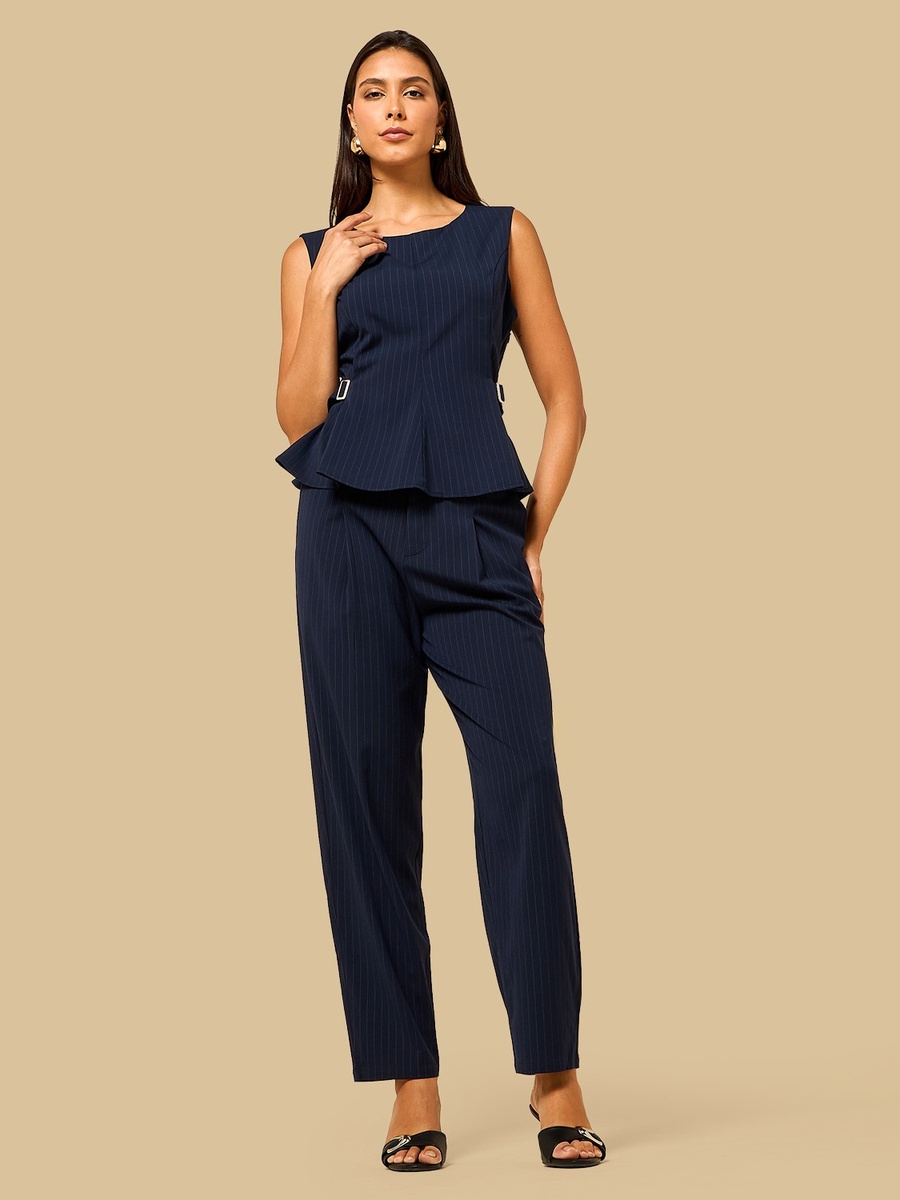 Striped Wide Leg Pants